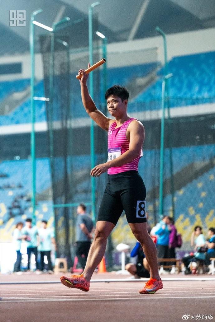 广东队以, 为广东队跑, 苏炳添发文 广东队以, 为广东队跑, 苏炳添发文